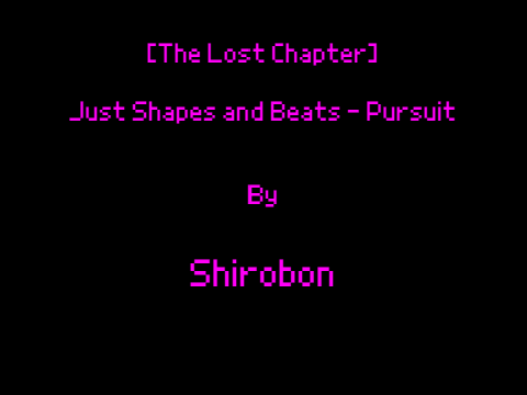 Just Shapes and Beats [TLC] - Pursuit