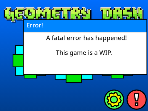 Geometry Dash (Work In Progress)