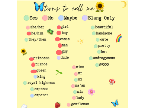 Terms to call me :) remix