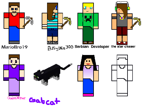 Add Your Minecraft Character And Remix!    