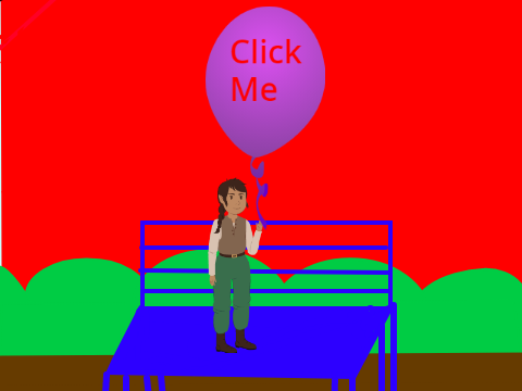 Click The Floating Balloon ( A Clicker Game )