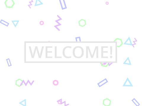 Welcome!