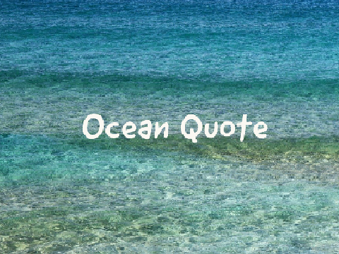 Ocean Quote