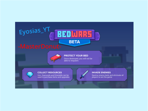 Sign of you play Roblox BedWars!