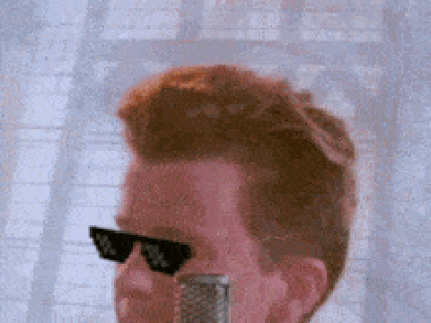 This is a rickroll.