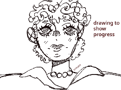 drawing of lucille ball