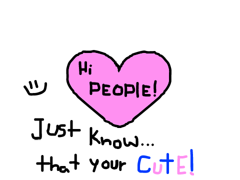 thanks for supporting me :>
