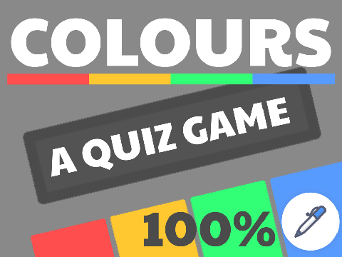 Colours | A Quiz Game | 100% Pen | 20k Pen Contest Entry