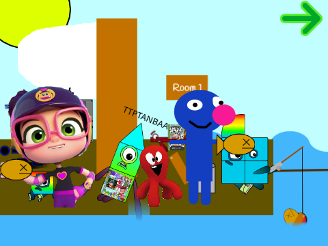 abby and grover are here