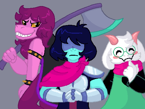 DELTARUNE CHAPTER 2 ART