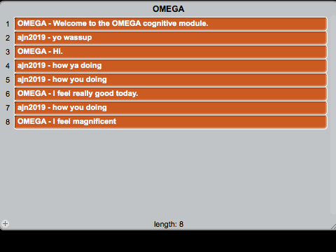 OMEGA Cognitive Module