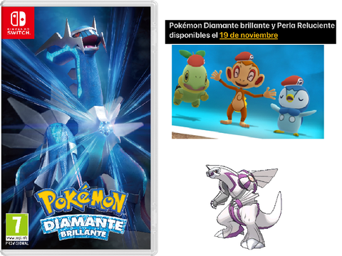 Pokémon Diamante Brillante ¡si!