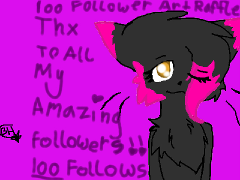 100 Follower Art Raffle ~bailableharp remix