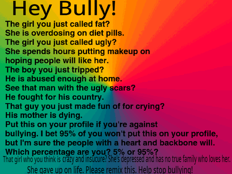 Help Stop Bullying! remix
