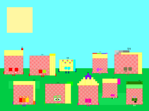 Numberblocks Band Retro 131-140 fanmade