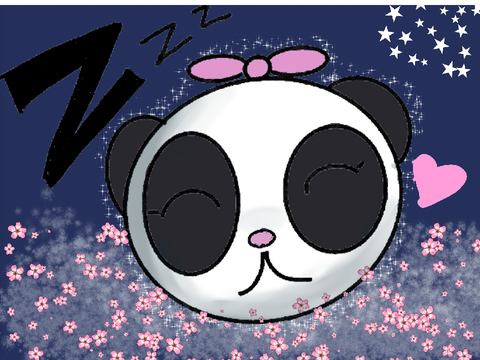 CC~Sleeping panda (entry ♡)