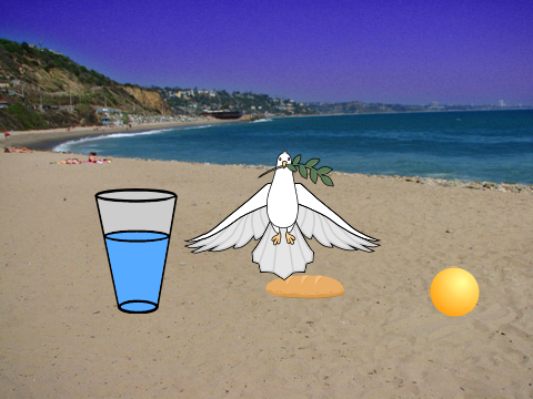 Virtual pet dove
