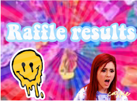 Raffle results