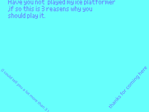 ice platformer ad