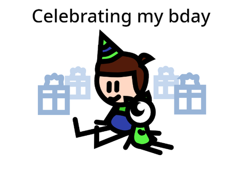 Happy birthday to you (= 