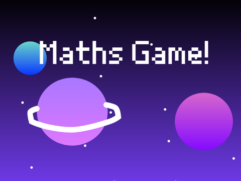 Space maths game!