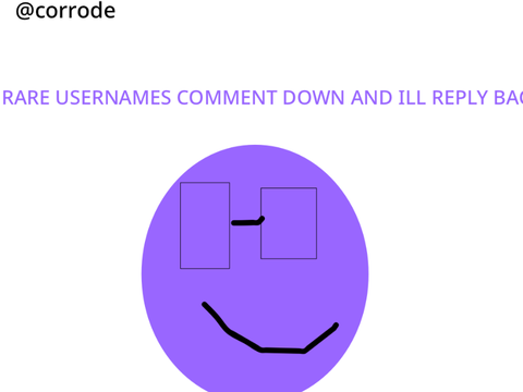 RARE USERNAMES!