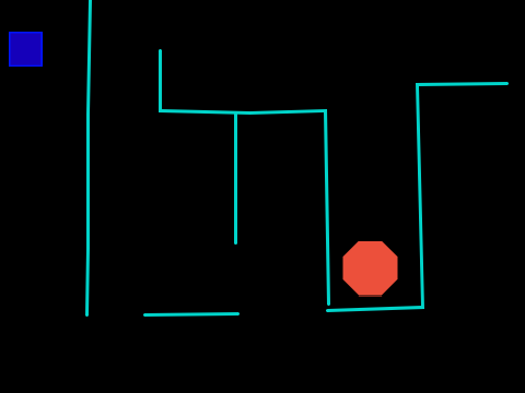 Not scary maze