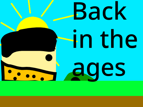 back in the ages | a scrolling platformer