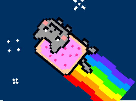 Control neon cat