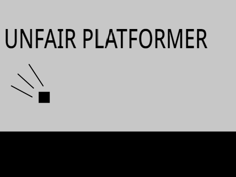 Unfair Platformer