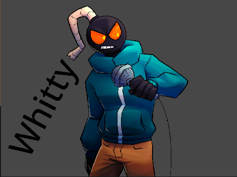 Whitty движения. Whitty movement. FNF