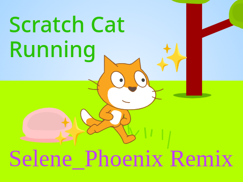 ~ Scratch Cat Running - A Scrolling Parallax ~