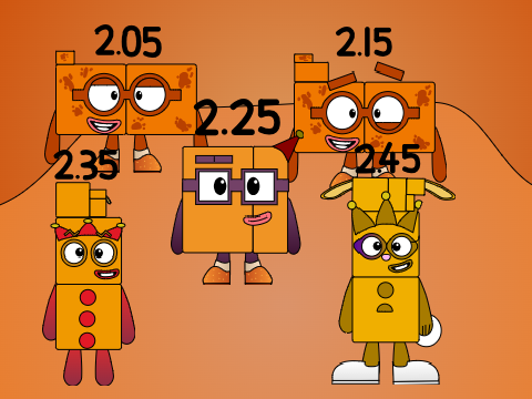 Numberblock band 20ths 5 (For TRiTonBlock7178)