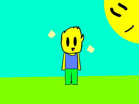 A cute roblox Noobie :)) 