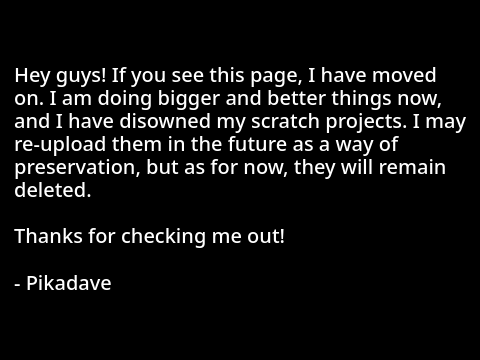 message