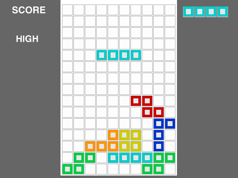 Tetris TouchScreen