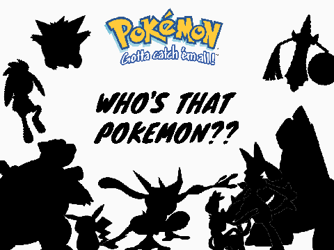 Who is That Pokemon?? (Update!!)