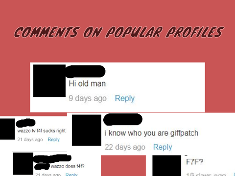 Comments on Popular Profiles - Episode One: WazzoTV | Lessons in Scratch Culture s1e4
