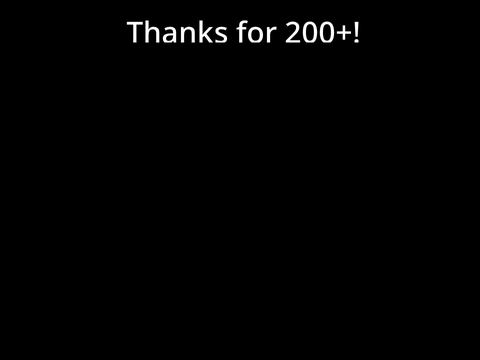Stars // 200+!?!? + IT’S MY BIRTHDAYYY