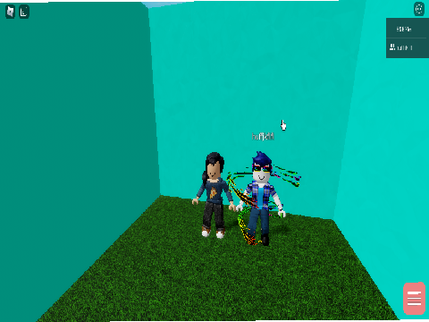 photo with my best friend in roblox
