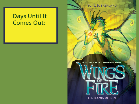 THE FLAMES OF HOPE COUNTDOWN