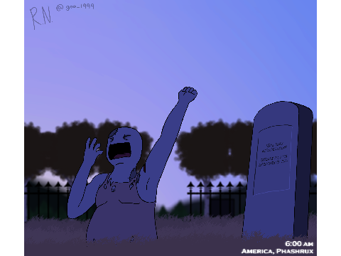 A Zombie's Early Awakening