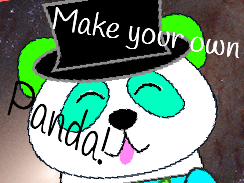 Make a panda! <3