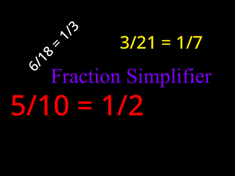Much faster fraction Simplifier without a prime table