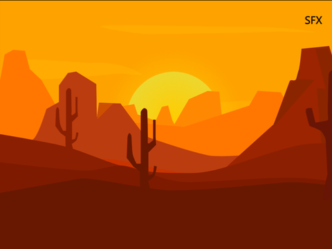 Desert a Parallax