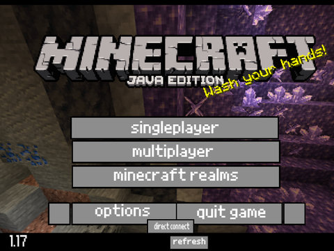 Minecraft java edition (beta.Alpha by me)