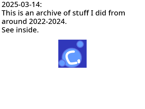Workspace Archive #1 (2022-2024)