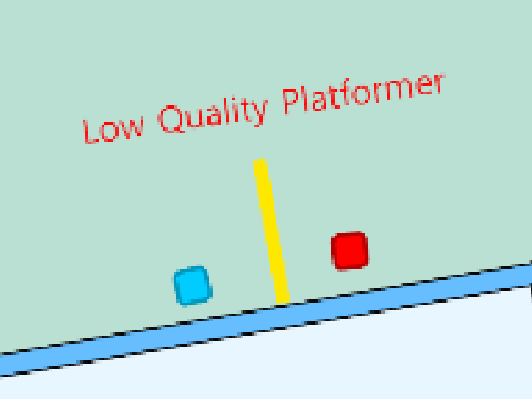 Low Quality Platformer (Mobile Controls)