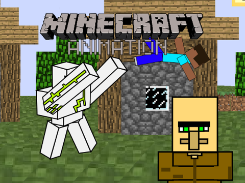 Iron golem minecraft #animations #all