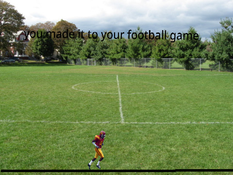 football platformer